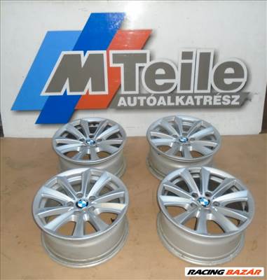 ÁR/DB! [GYÁRI BONTOTT] BMW - ALUFELNI SZETT 17&quot; - V-Speiche 236 - 5-ÖS ; 6-OS / F10 + LCI ; F11 + LCI ; F06 GC + LCI ; F12 + LCI ; F13 + LCI